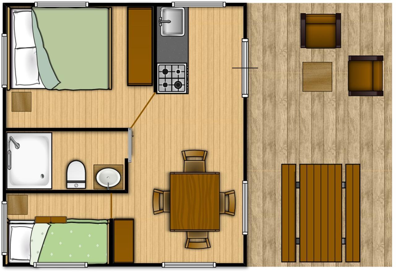 Fisherman'S Glamping Village Klimno Exterior foto