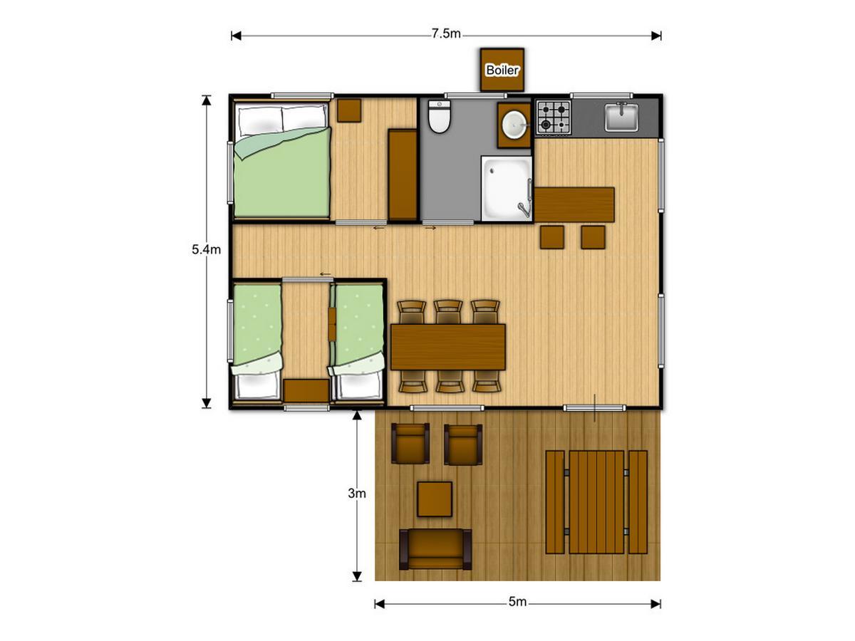 Fisherman'S Glamping Village Klimno Exterior foto